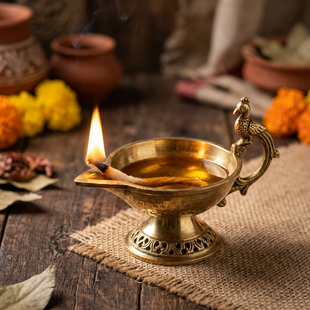 Brass Diya (Premium)